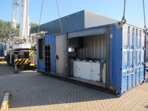 Nieuwbouw containers