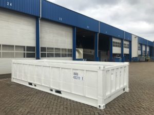 20ft half height container
